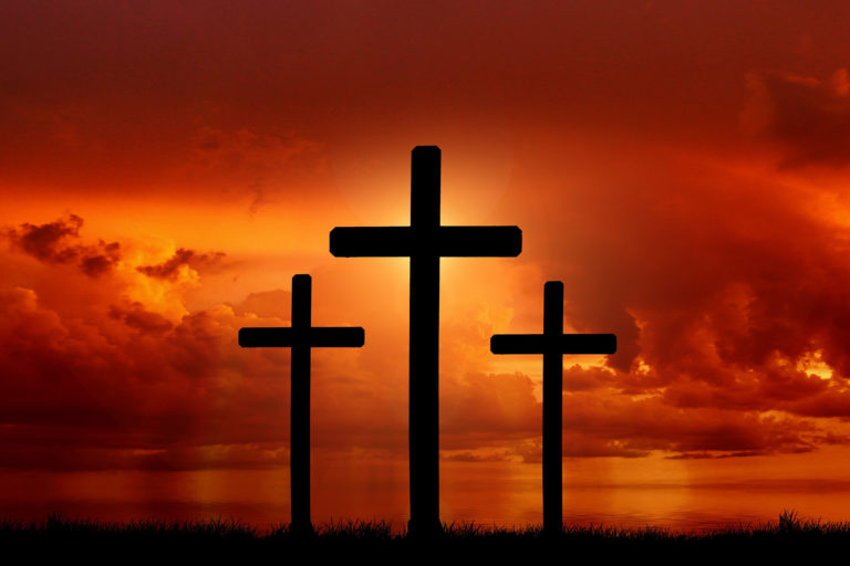 Krzyż i grób Chrystusa